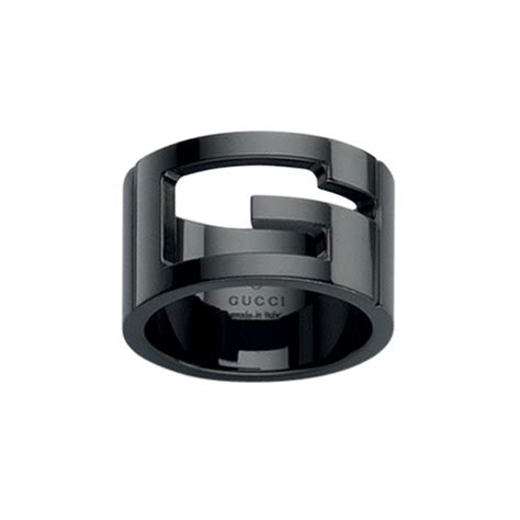 gucci ring dark rutenio 8195